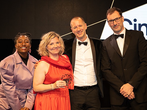 Winners of 2023 Business Impact of the Year UK at the MRS Awards